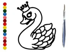 สมุดระบายสี BTS หงส์