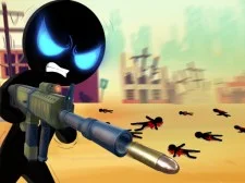 Stickman Armed Assassin กำลังลงไป